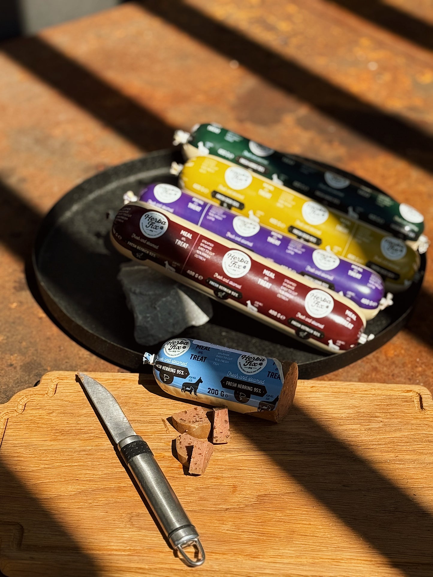 Hareng saucisse cuit à la vapeur